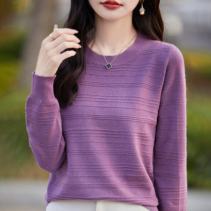 A knit top