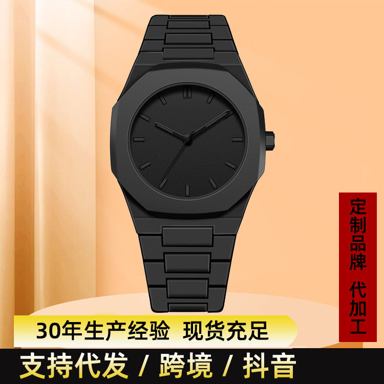 A Men's Premium Waterproof Women's Watch South East Asia Middle East Popular Plastic Men's Quartz Watch