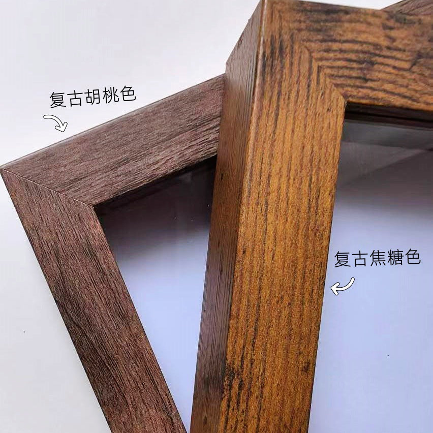 A retro three-dimensional hollow photo frame butterfly insect shell plant specimen frame advanced sense table self-mounting display frame