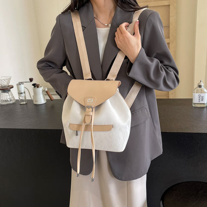 A summer new simple fashion casual travel bag large capacity women's backpack personalized foreign style backpack - Mixbatch