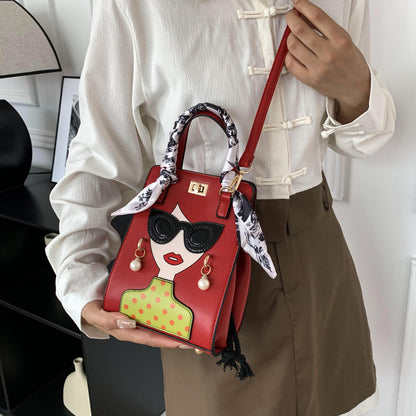 A messenger bag