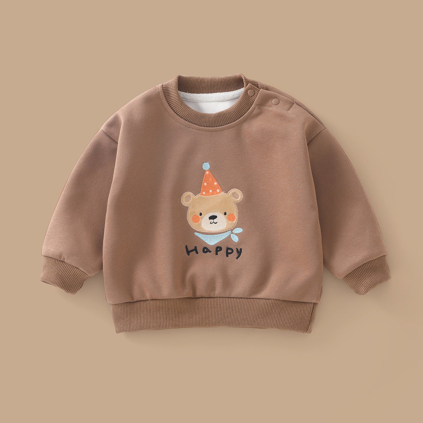 A children's long-sleeved sweater