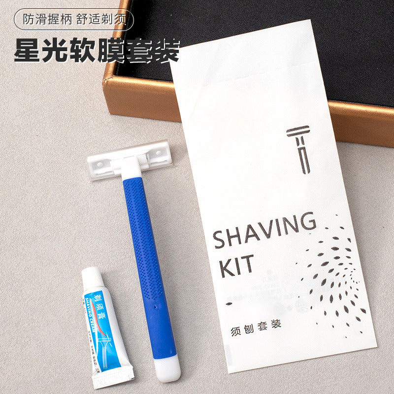 500 pieces Free shipping to Beirut by sea, hotel disposable toothbrush toothpaste razor comb care bag soap