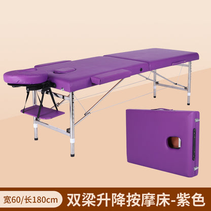 A  Adjustable massage table folding portable