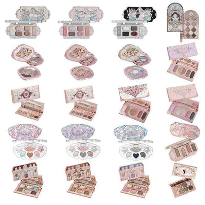 A new product,  Sweetheart Bear eyeshadow, Swan Cloud Shoulder, strawberry, all series of stores can be self-organized gift boxes.