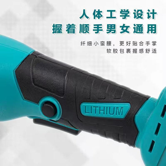A Brushless Lithium Angle Grinder Grinder Handheld Cutting Machine Hand Grinding Wheel Grinder Angle Grinder