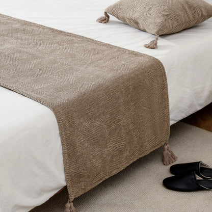 A bed flag cover blanket pillow