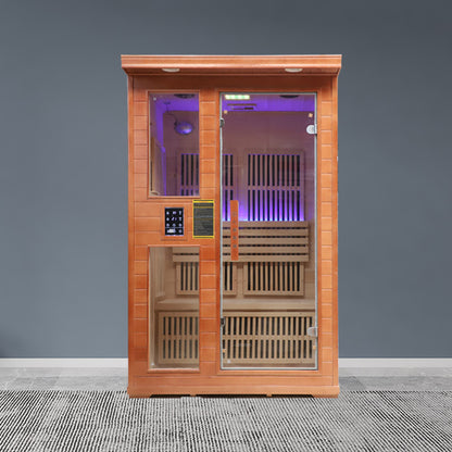 A steam room solid wood carbon crystal plate far infrared light wave