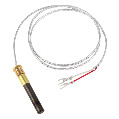 A 750mv aluminum foil wire thermopile thermocouple 24 inch for fireplace gas water heater gas fryer