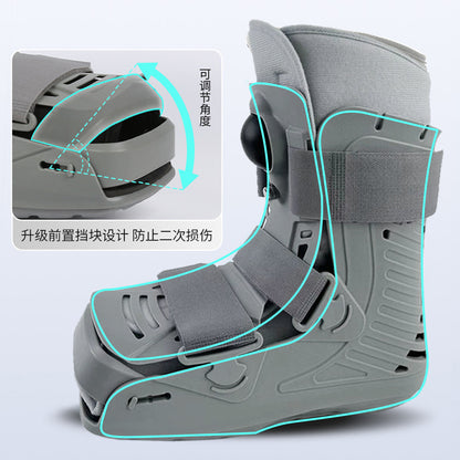 Ankle fixation brace, toe fracture brace, ankle fixator, metatarsal fissure, plaster walking shoes