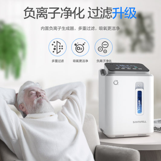 A Oxygen Concentrator for Plug-in Use with EU Standard Plug