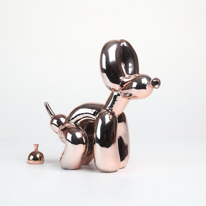 A balloon dog ornament