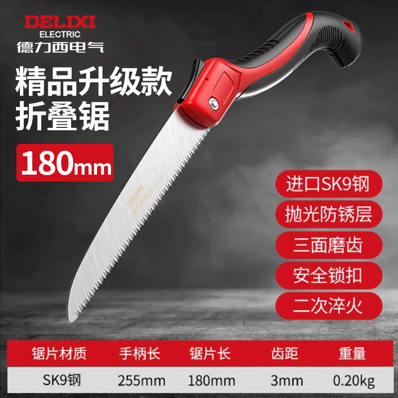 A Electric Hand Saw Woodworking Saw Household Small Handheld Saw Tree Artifact Express Logging Saw Handmade Hacksaw
