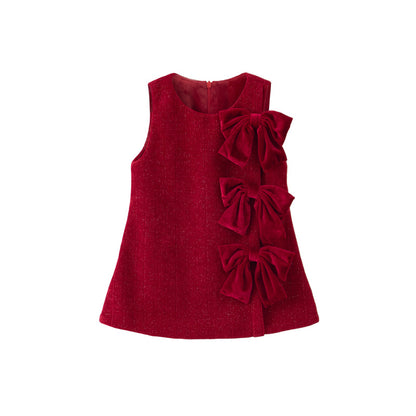A children's winter dress