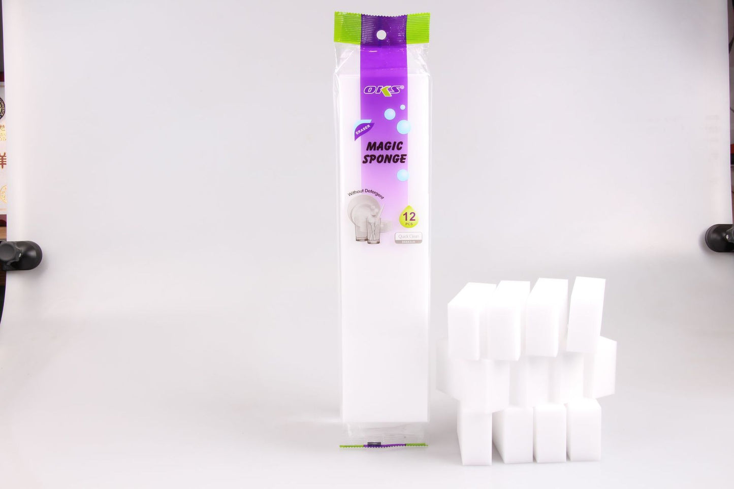 A magic sponge wipe nano super decontamination magic wipe, magic nano wipe OKS