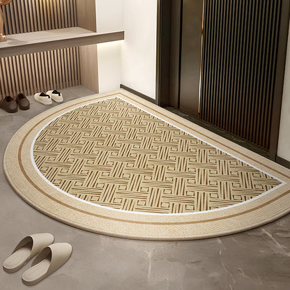 A carpet floor mat