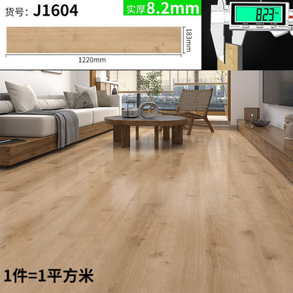 A lock floor SPC stone plastic floor snap-on stone crystal composite wood floor household old ground renovation waterproof fire