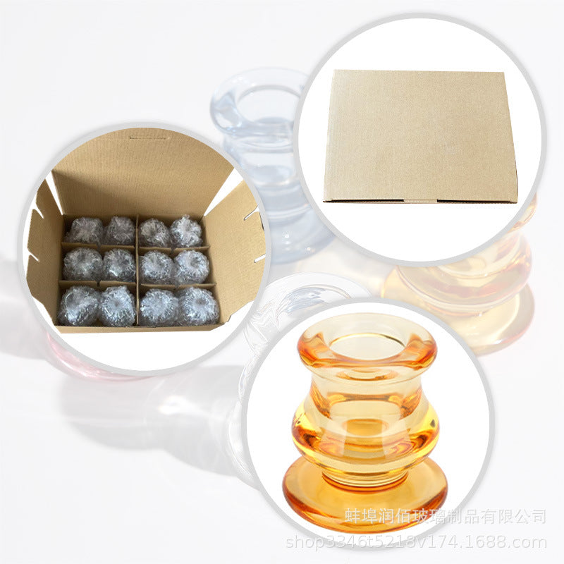 A King Candle Holder Tea Candle Holder Home Decoration Atmosphere Ornament Scented Candle Cup - Box