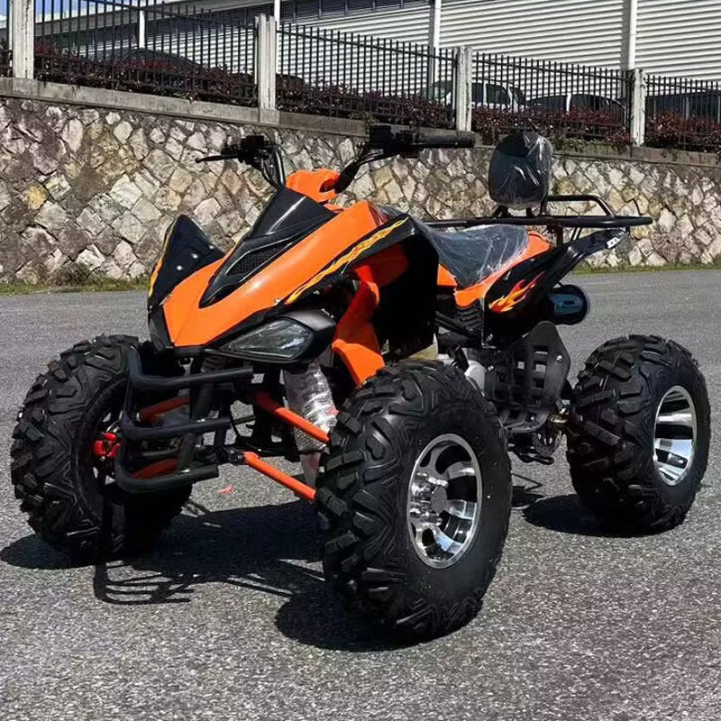A ATV Shockproof Big Bull 150cc Automatic Transmission Large Gasoline 150CC -10-inch aluminum tires (1.4CBM)