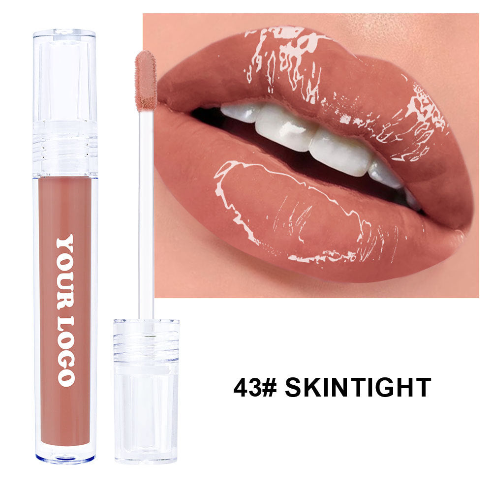 A mirror water gloss lip gloss lip glaze —— Customizable logo MOQ 100 pieces
