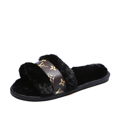 A plush slipper