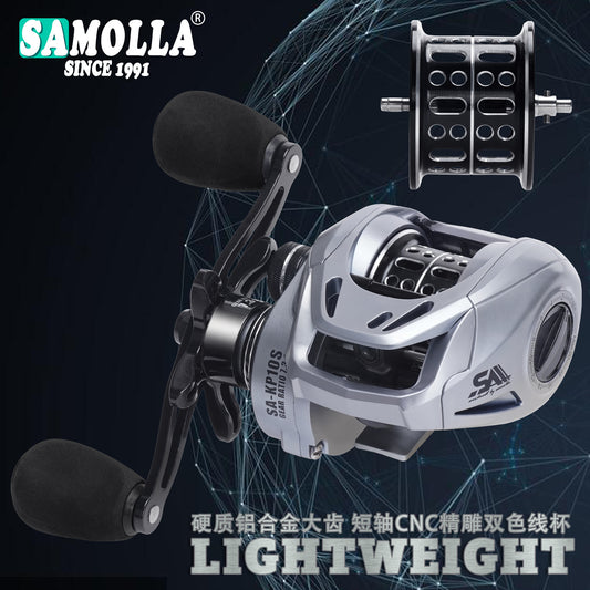 A Ultra-light Baitcasting Reel – Micro Lure, Anti-line Break, Drag Alarm