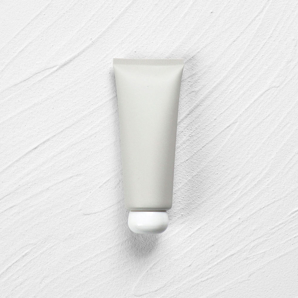 A100g grey matte cosmetic hose plastic extruded empty bottle inverted bottle PE Morandi color - Mixbatch