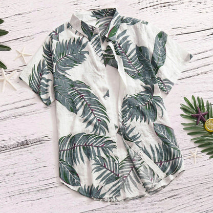 A Men's Printed Shirt