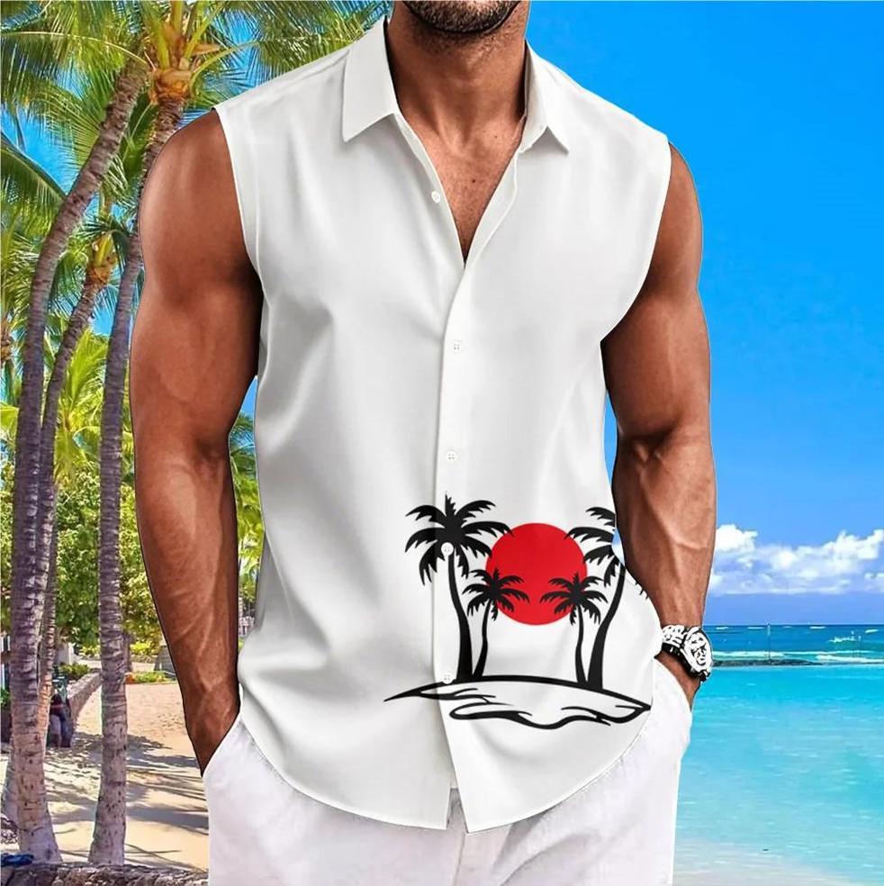 A sleeveless men's shirt