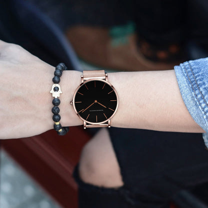 A Simple Casual Versatile Temperament Women's Watch Fashion Waterproof Watch Wholesale