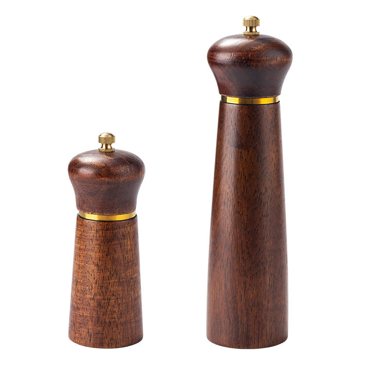 A pepper grinder