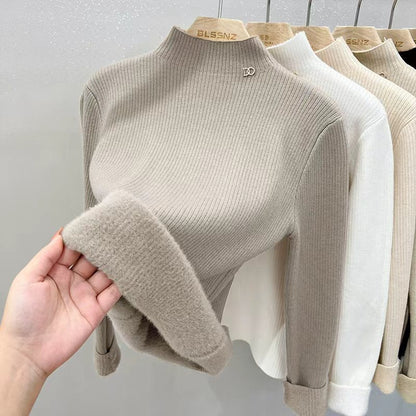 A Knitted sweater thermal top