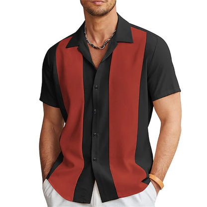 A casual button-down shirt