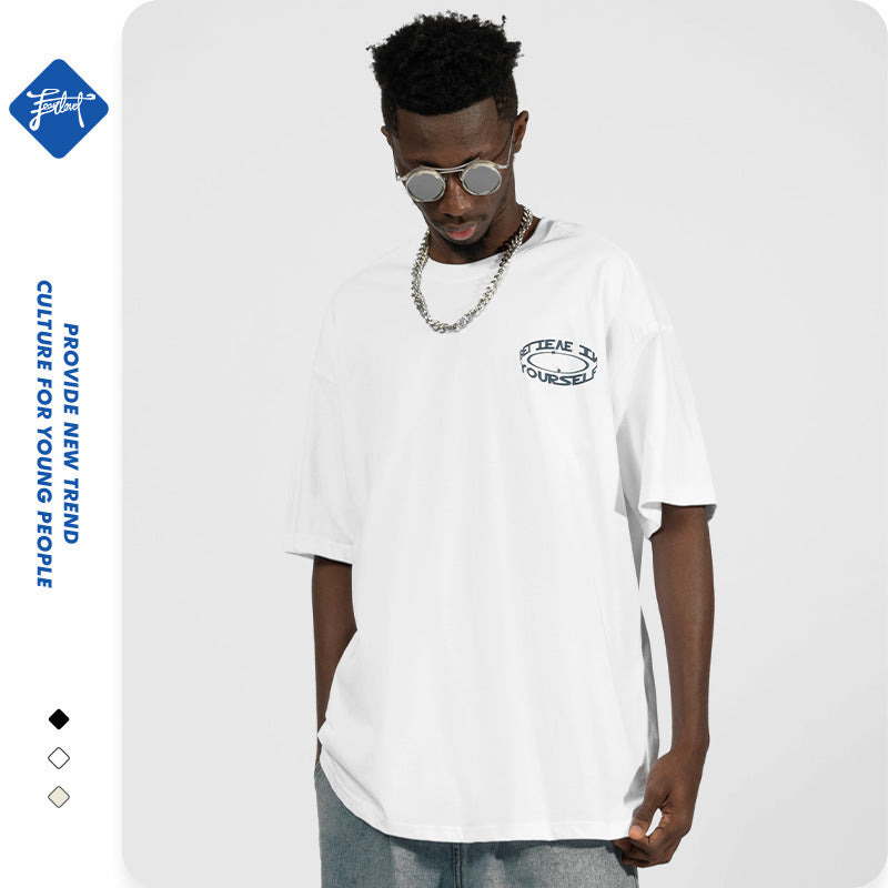 A men's T-shirt top