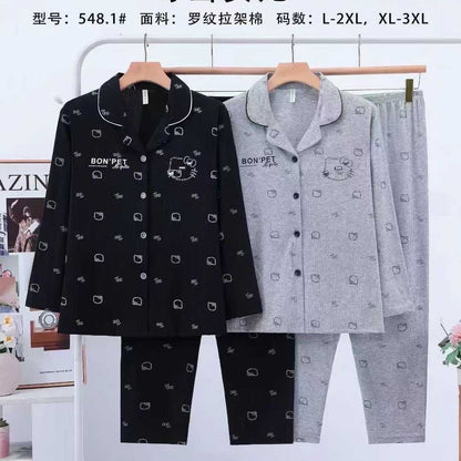 A cotton pajama set