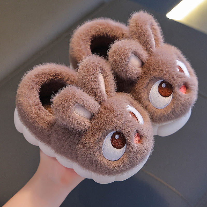 A children's thermal slippers