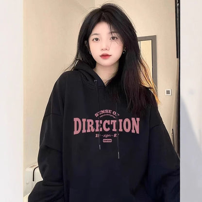 A hooded sweater