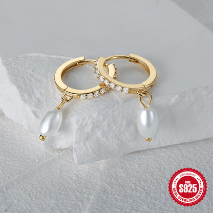 A S925 Sterling Silver Earrings