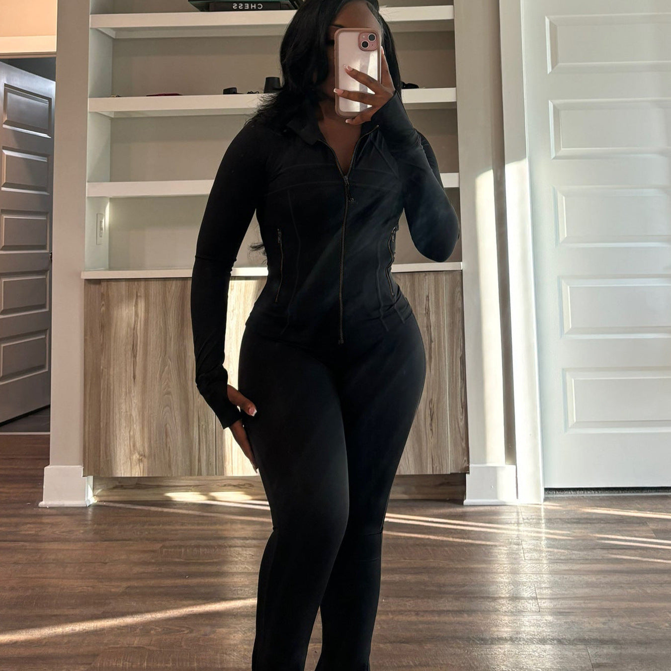 A Sports Long Sleeve Suit