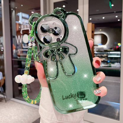A Glitter Lanyard Phone Case