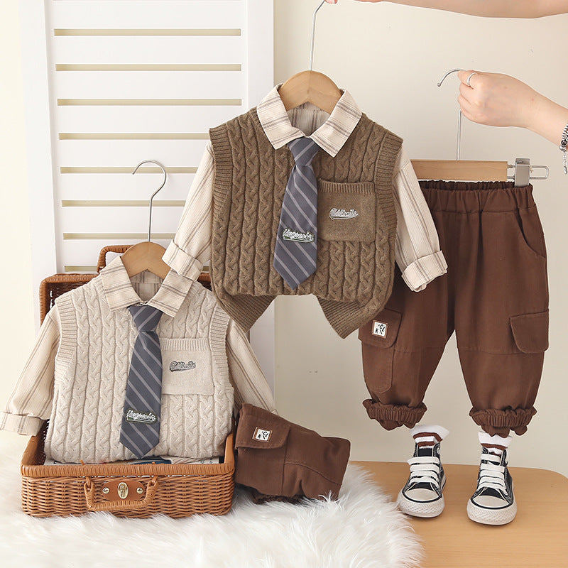 A children's three-piece set
