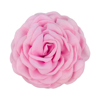 A Caro9cm Internet celebrity with the same baked edge hair grab flower 12cm Lolis burnt edge flower with brooch hairpin pin - Mixbatch