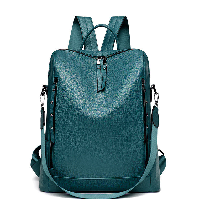 A new fashionable versatile student schoolbag large capacity outdoor backpack outdoor travel bag