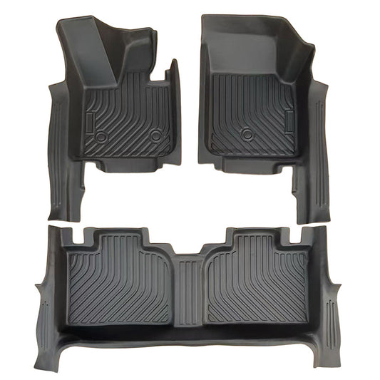 A  car waterproof floor mat