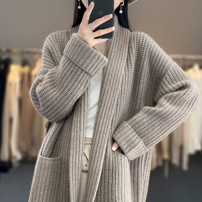 A knit jacket