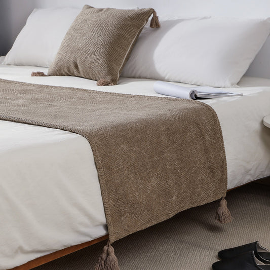 A bed flag cover blanket pillow