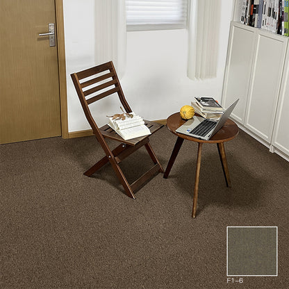 A Office  Building Meeting Room Fire Resistant Dirt Resistant Flame Retardant Environmental Protection Grey Striped Square Splicing B1 Fire Carpet
