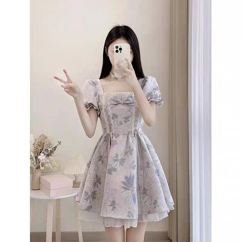 P new French princess on the run blue jacquard tutu