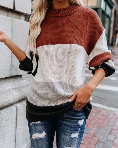 A knit top