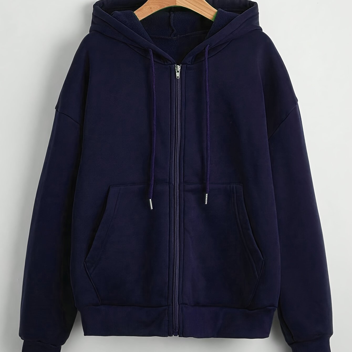 A hooded jacket